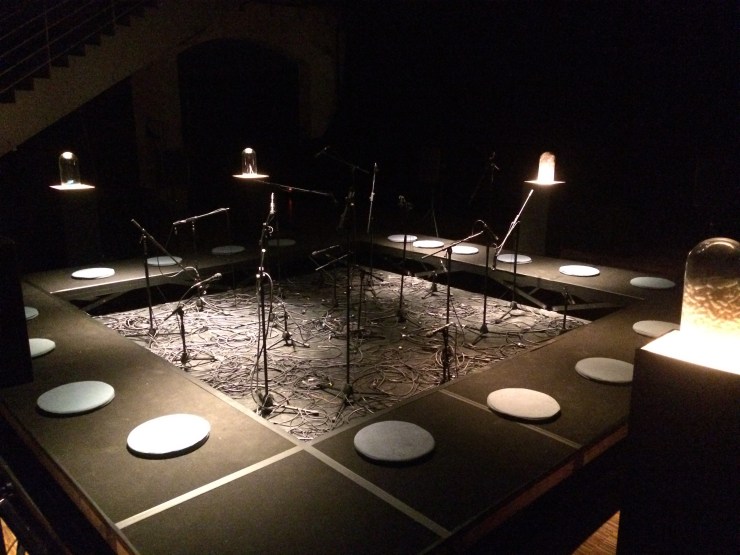 Murmuration, Installation de Stephnae Perche et Jérôme Hoffmann, 2018